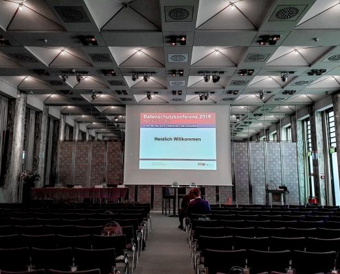Datenschutzkonferenz 2019 - Veranstaltungsraum